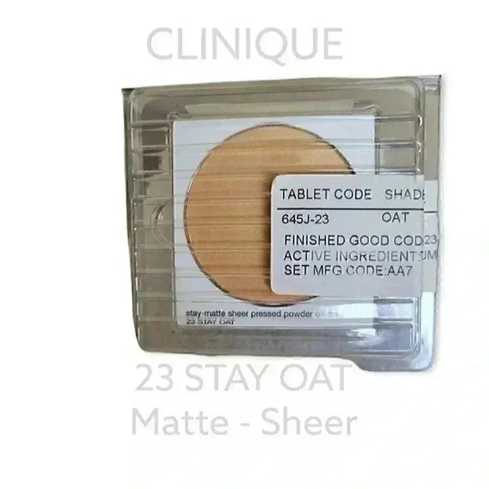 Clinique Stay Matte Sheer Powder Foundation 23 STAY OAT NEW